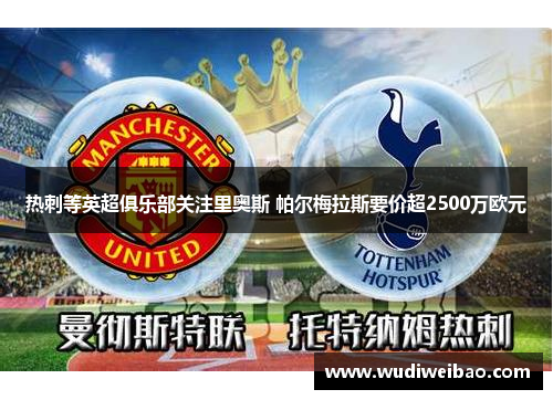 热刺等英超俱乐部关注里奥斯 帕尔梅拉斯要价超2500万欧元